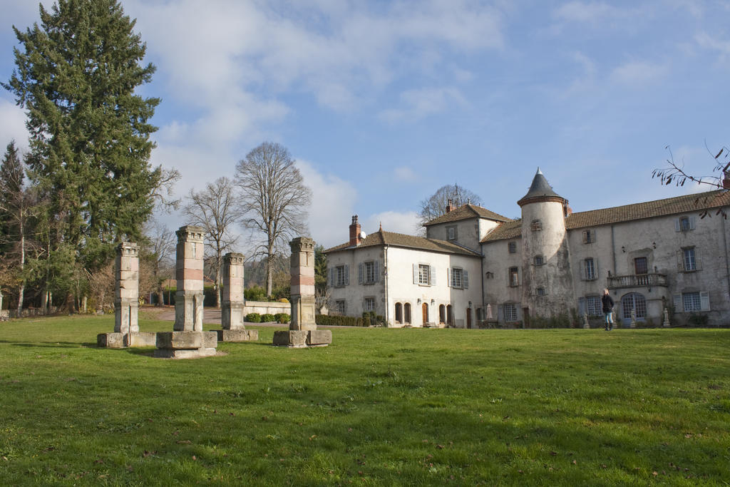 Chateau De Chantelauze Olliergues Exterior photo